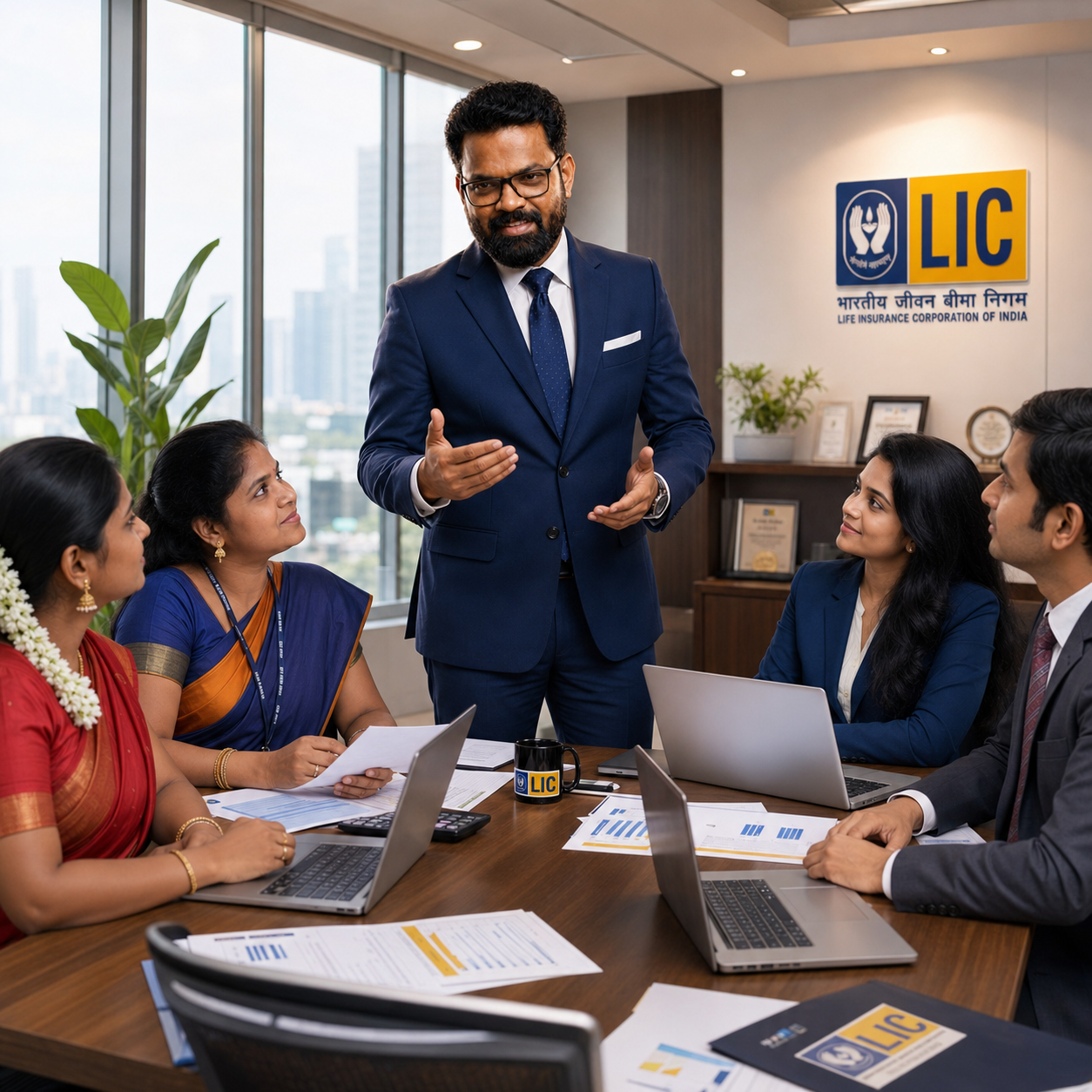 M. Parijatha Kumar - Team Meeting LIC